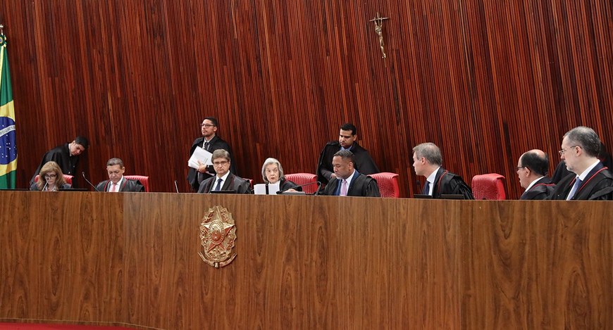 Sessão de encerramento do Ano Judiciário de 2024 no TSE