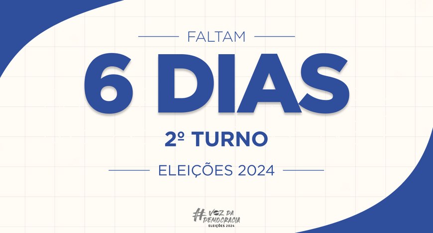 Contagem regressiva - 2º turno