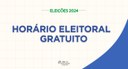 Eleições 2024: começa o horário eleitoral gratuito no rádio e na TV