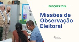 Missões de Observação Eleitoral Eleições 2024