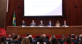 Presidente do TSE apresenta Relatório de Avaliação das Eleições 2024 em 09.12.2024