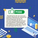 Arrecadacao de Recursos Pode ou Não Pode - 03