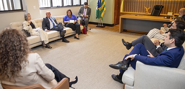 17.06.2024 Ministra Cármen Lúcia  em visita ao TRE GO