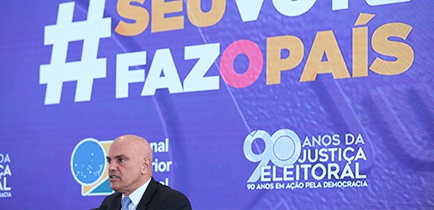 No encerramento do ano judiciário, em dezembro, ministro Alexandre de Moraes destacou a forte at...