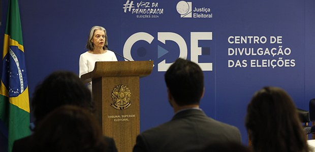 Foto: Alejandro Zambrana/Secom/TSE – Inauguração do Centro de Divulgação das Eleições – 26.09.2024