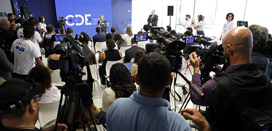 Foto: Alejandro Zambrana/Secom/TSE – Pronunciamento da Presidente do TSE no CDE 2024 – 27.10.2024