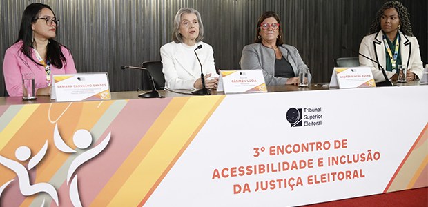 Foto: Alejandro Zambrana/Secom/TSE - 3º Encontro de Acessibilidade e Inclusão da Justiça Eleitor...