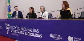 Foto: Alejandro Zambrana/Secom/TSE - Encontro Nacional das Secretarias Judiciárias - 27.06.2024