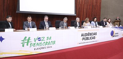 Foto: Alejandro Zambrana/Secom/TSE - Retrospectiva 2024 - Audiência Pública - 24.12.2024