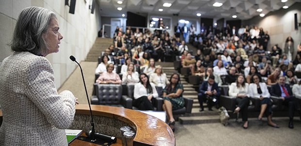 Foto: Robson Alves/MJSP - Aula inaugural da 1ª Edição do Curso “Mulheres na Liderança da Seguran...