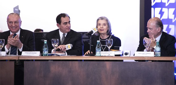 Ministra Cármen Lúcia participa da Abertura da Reunião do Conselho Superior da ABERT - 27.08.202...