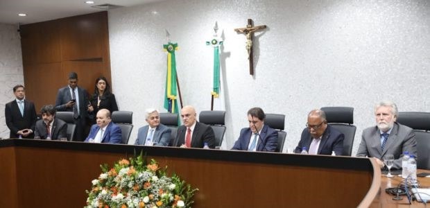 Ministro Alexandre de Moraes participa da 81ª reunião do Colégio de Presidentes dos TREs em 18.0...