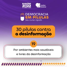 Pílulas da democracia