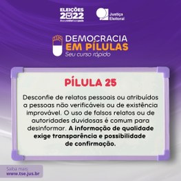 Pílulas da democracia