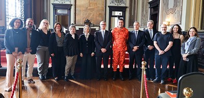 Presidente do TSE visita Centro Cultural da Justiça Eleitoral (CCJE), no Rio de Janeiro / RJ 14....