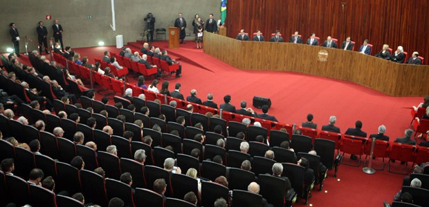 Sessão de posse do ministro Tarcisio Vieira 