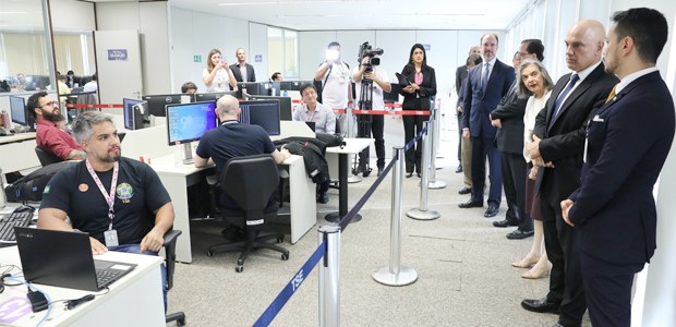 Sala de totalização do TSE - Foto: Antonio Augusto/Secom/TSE - 30.10.2022